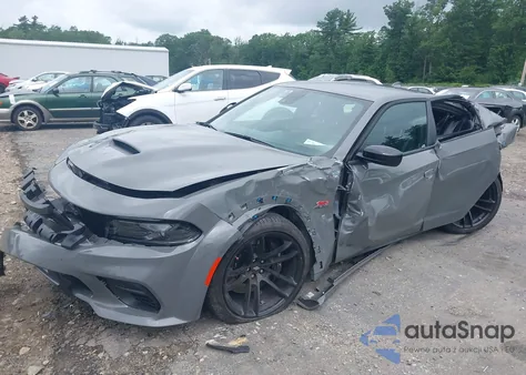 2023 Dodge Charger Scat Pack Widebody из США, поврежденный, VIN 2C3CDXGJ8PH684766